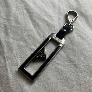 Prada My Character metal keychain